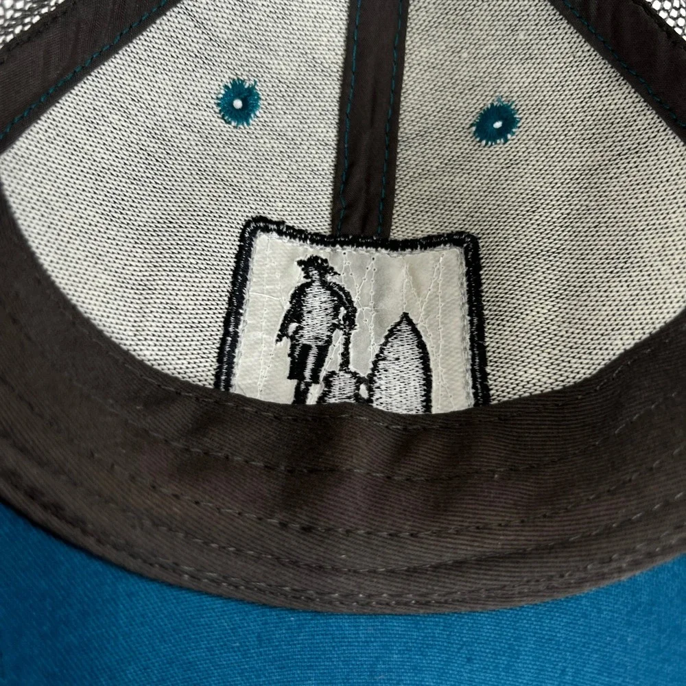 Kenny Chesney Trucker Hat Teal Legacy Patch Country Music Concert Mesh Snapback